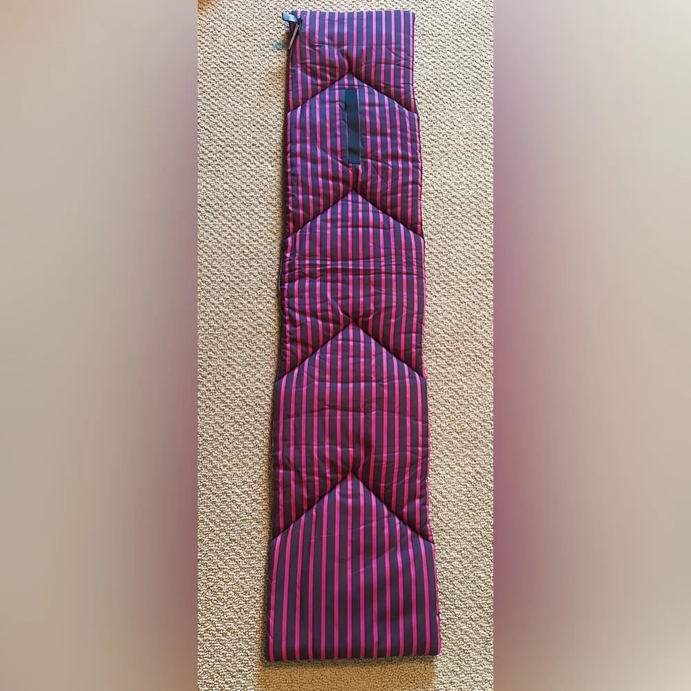 Maeve by Anthropologie Packable Puffer Striped Scarf